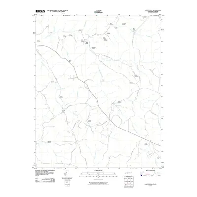 2010 Map of Lowryville, 2010 Print