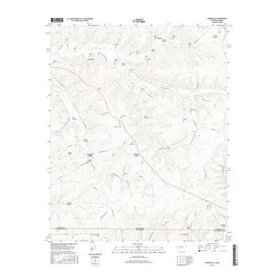 2016 Map of Lowryville, 2016 Print
