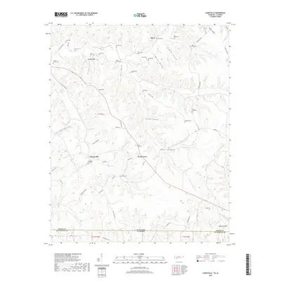 2019 Map of Lowryville, 2019 Print