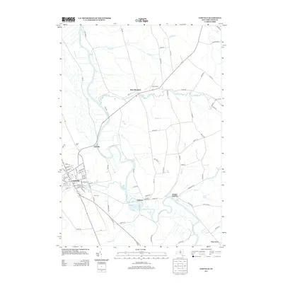 2013 Map of Lowville, 2013 Print
