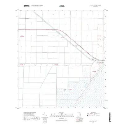2018 Map of Loxahatchee NW, 2018 Print