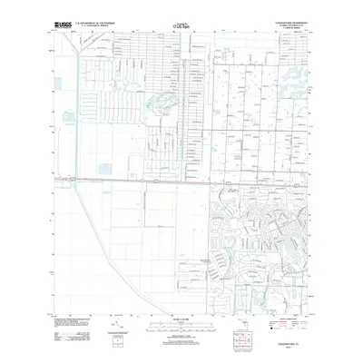 2012 Map of Loxahatchee, 2012 Print