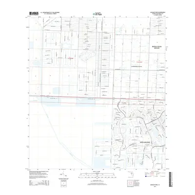 2015 Map of Loxahatchee, 2015 Print