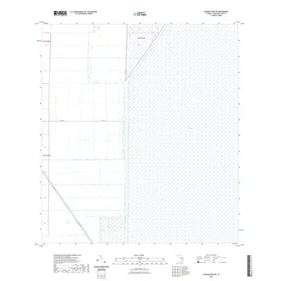 2021 Map of Loxahatchee SW, 2021 Print