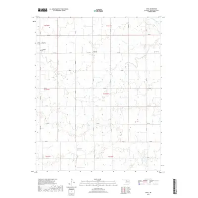 2018 Map of Loyal, 2018 Print