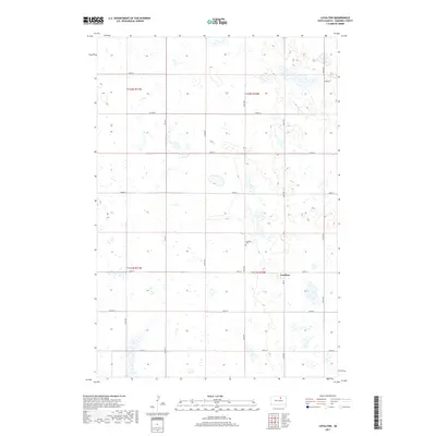 2017 Map of Loyalton, 2017 Print