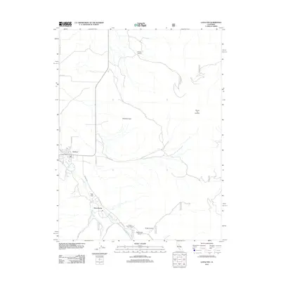 2012 Map of Loyalton, 2012 Print