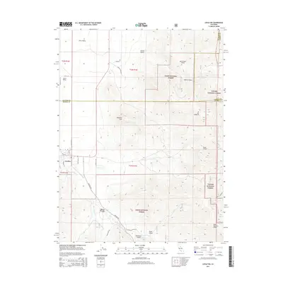 2015 Map of Loyalton, 2015 Print
