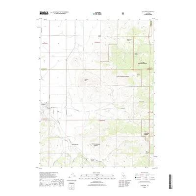 2018 Map of Loyalton, 2018 Print