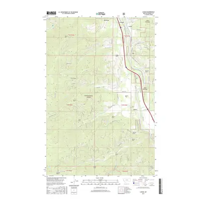 2017 Map of Lozeau, 2017 Print