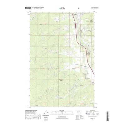 2020 Map of Lozeau, 2020 Print