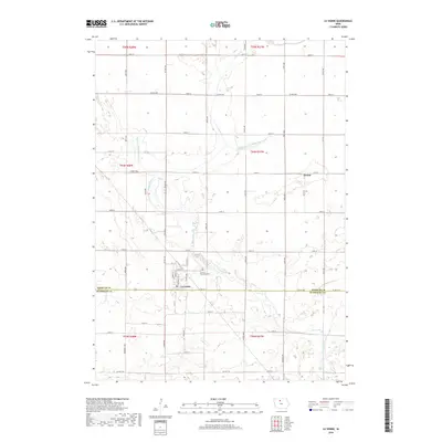 2018 Map of Lu Verne, 2018 Print