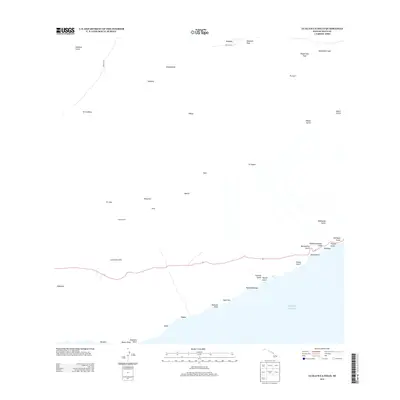 2013 Map of Lualailua Hills, 2013 Print