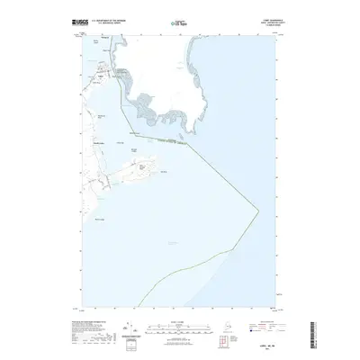 2021 Map of Lubec, 2021 Print