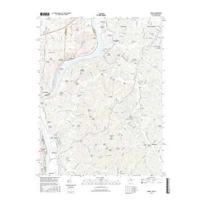 2016 Map of Lubeck, 2016 Print