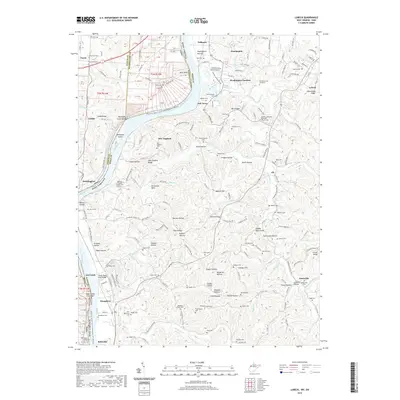 2019 Map of Lubeck, 2019 Print