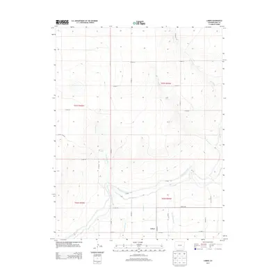 2013 Map of Lubers, 2013 Print