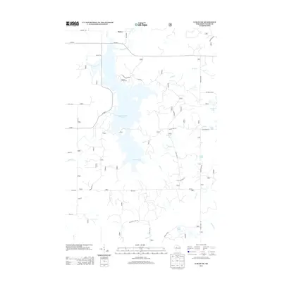 2013 Map of Lublin NW, 2013 Print