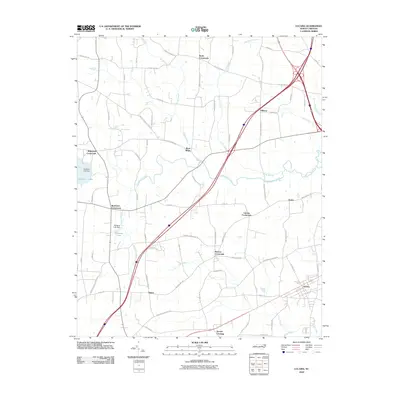 2010 Map of Lucama, 2010 Print