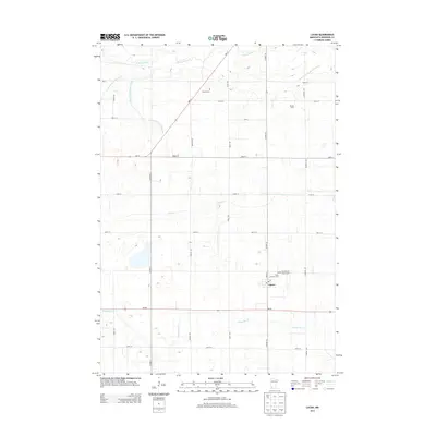 2013 Map of Lucan, 2013 Print