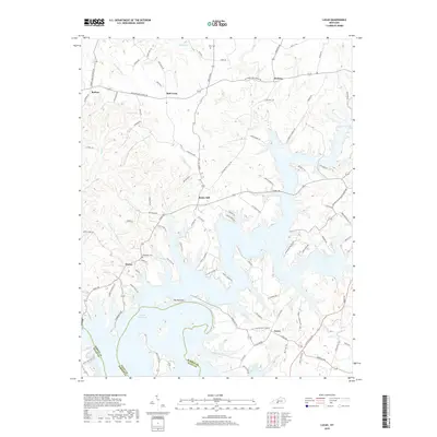 2019 Map of Lucas, 2019 Print