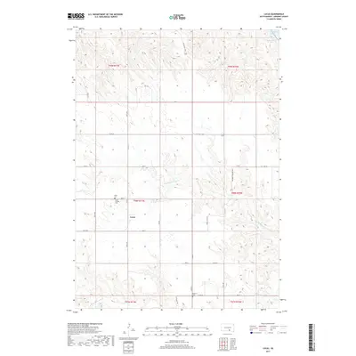 2017 Map of Lucas, 2017 Print
