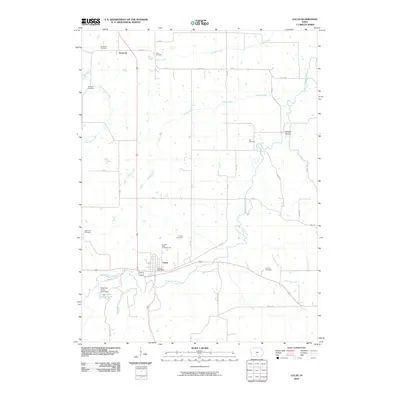 2010 Map of Lucas, 2010 Print