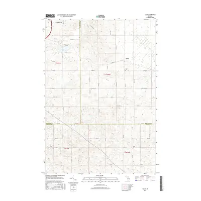 2017 Map of Lucas, 2017 Print