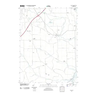 2010 Map of Lucas, 2010 Print