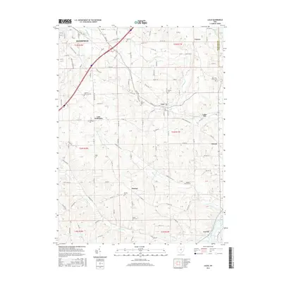 2016 Map of Lucas, 2016 Print