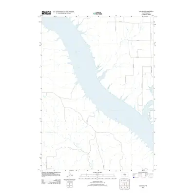 2012 Map of Lucas SE, 2012 Print