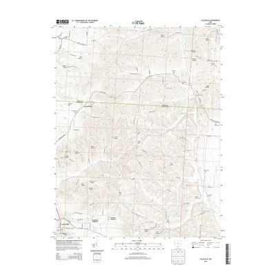 2013 Map of Lucasville, 2013 Print