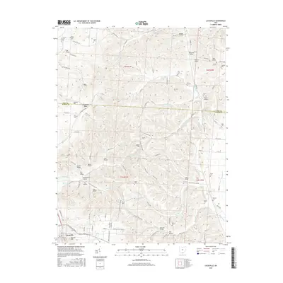2016 Map of Lucasville, 2016 Print