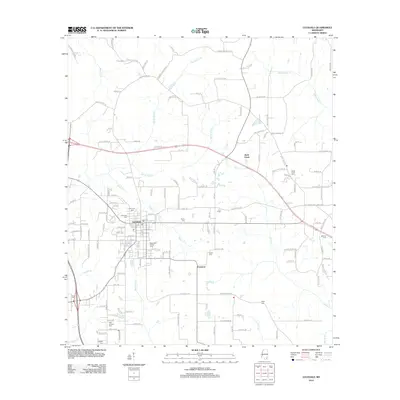 2012 Map of Lucedale, 2012 Print