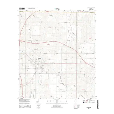 2015 Map of Lucedale, 2015 Print