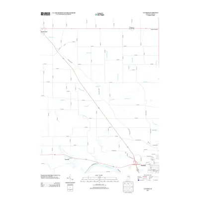 2013 Map of Lucerne, 2013 Print