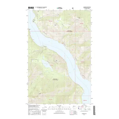 2017 Map of Lucerne, 2017 Print