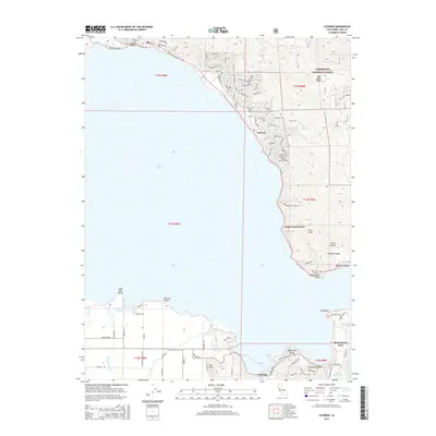2015 Map of Lucerne, 2015 Print