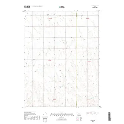 2018 Map of Lucerne, 2018 Print
