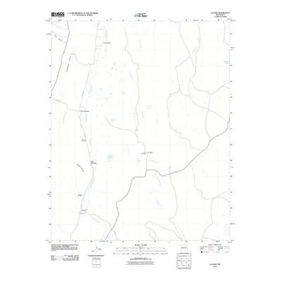 2010 Map of Lucero, 2010 Print