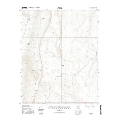 2017 Map of Lucero, 2017 Print