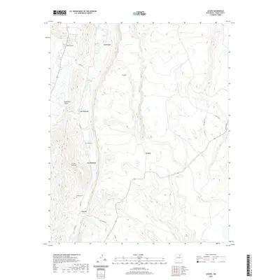 2020 Map of Lucero, 2020 Print