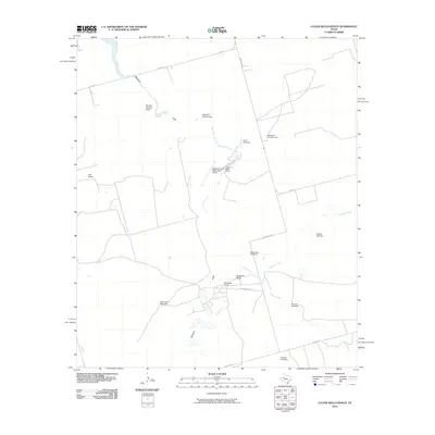 2010 Map of Lucian Wells Ranch, 2010 Print