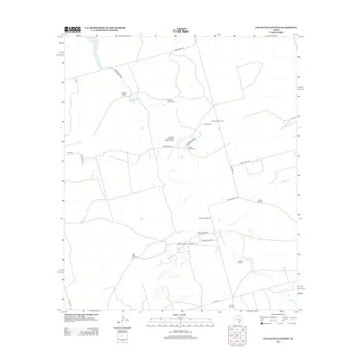 2012 Map of Lucian Wells Ranch, 2012 Print