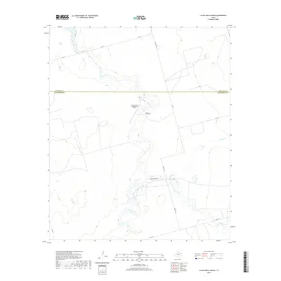 2019 Map of Lucian Wells Ranch, 2019 Print