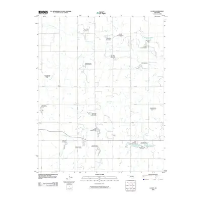 2009 Map of Lucien, 2009 Print