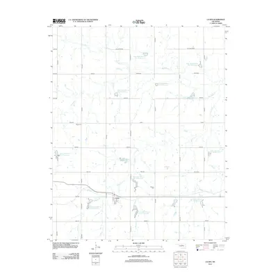 2012 Map of Lucien, 2012 Print