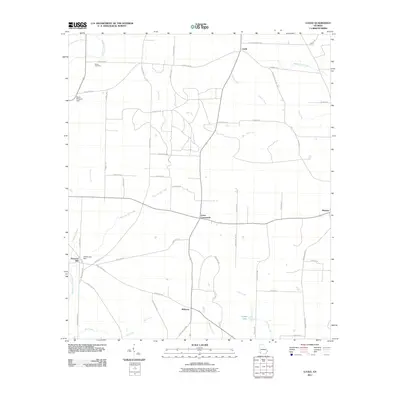 2011 Map of Lucile, 2011 Print