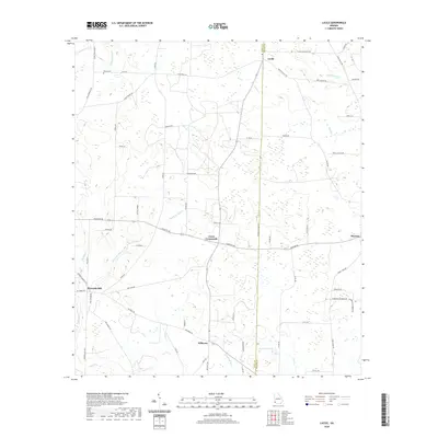 2020 Map of Lucile, 2020 Print