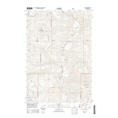 2013 Map of Lucile, 2013 Print